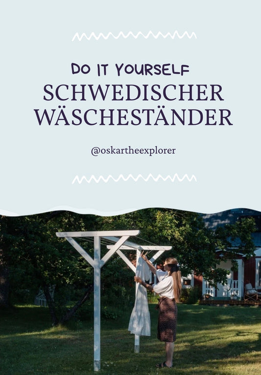 DIY Schwedischer Wäscheständer (digitale Bauanleitung)